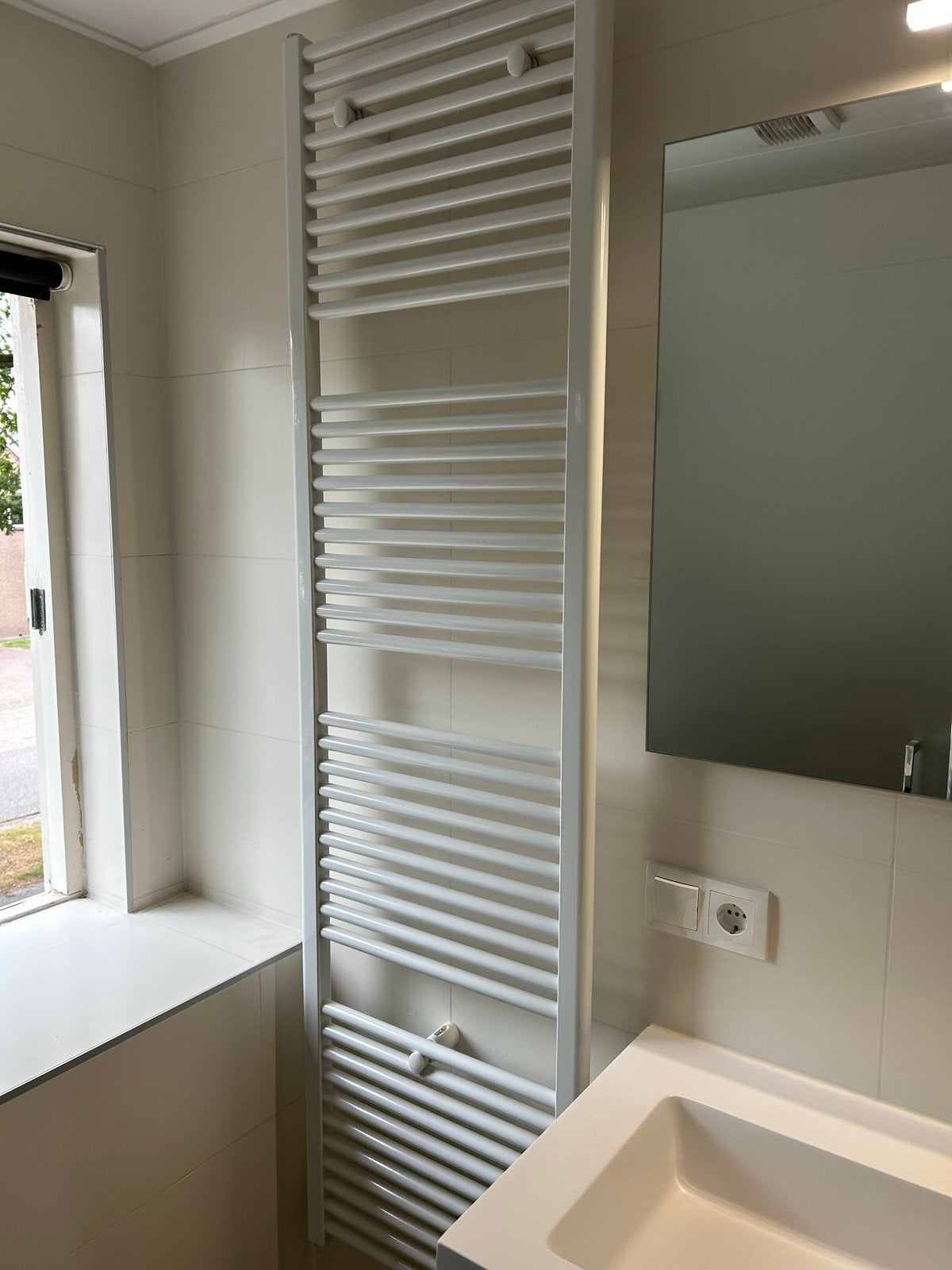 Designradiator badkamer, 5 jaar oud, Ophalen, Radiator, Minder dan 60 cm, 80 cm of meer