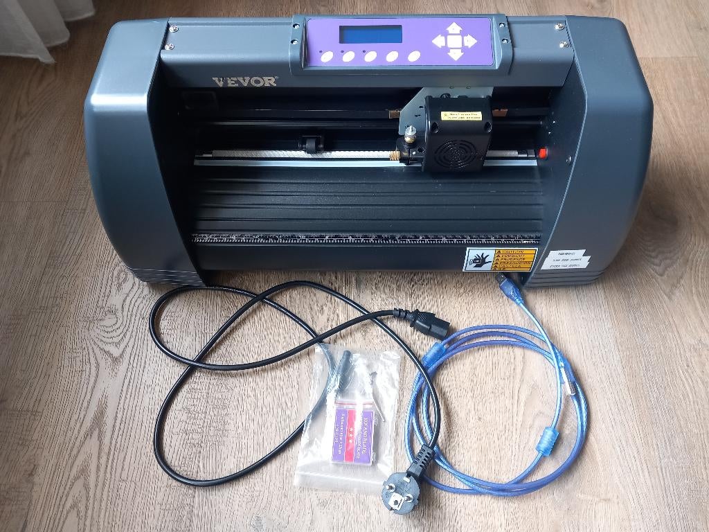 Vinyl, sticker, pakking snijmachine, plotter, vinylcutter, Ophalen of Verzenden, Zo goed als nieuw, Onbekend, VEVOR