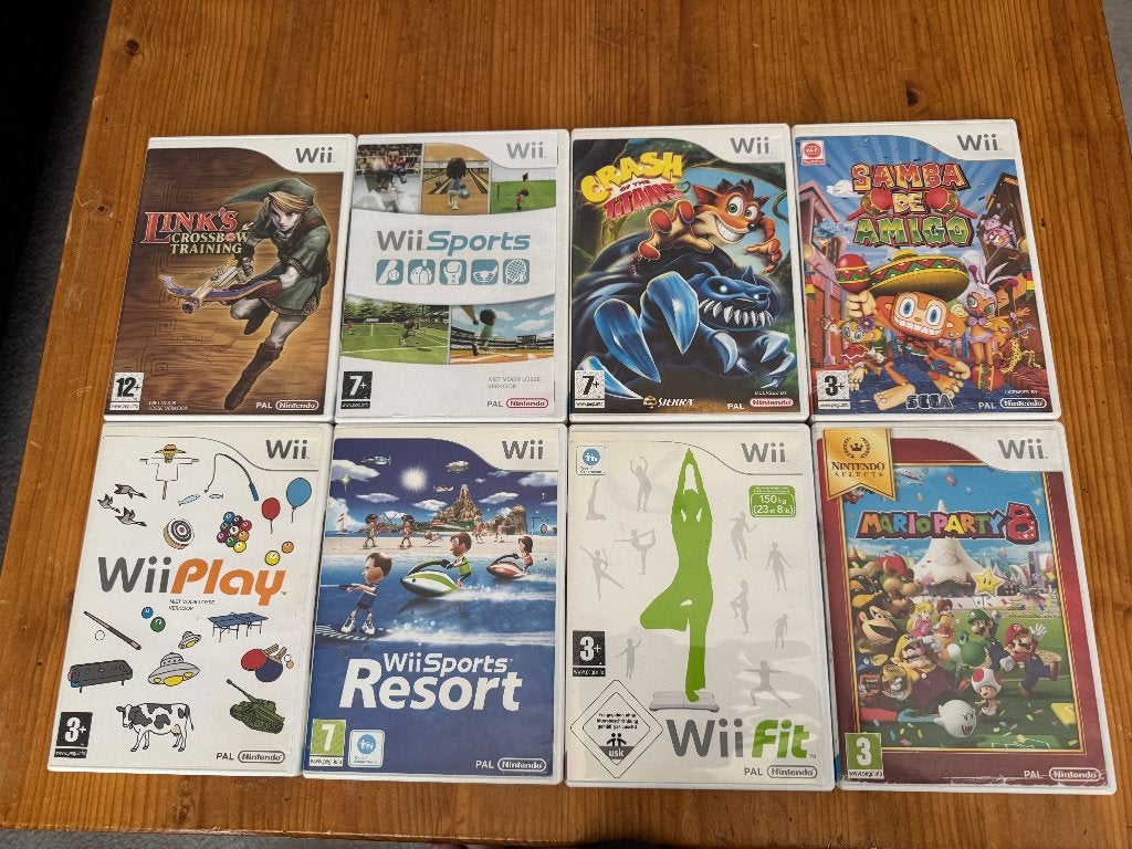 Nintendo Wii Games, Ophalen, Gebruikt, Overige genres, 2 spelers