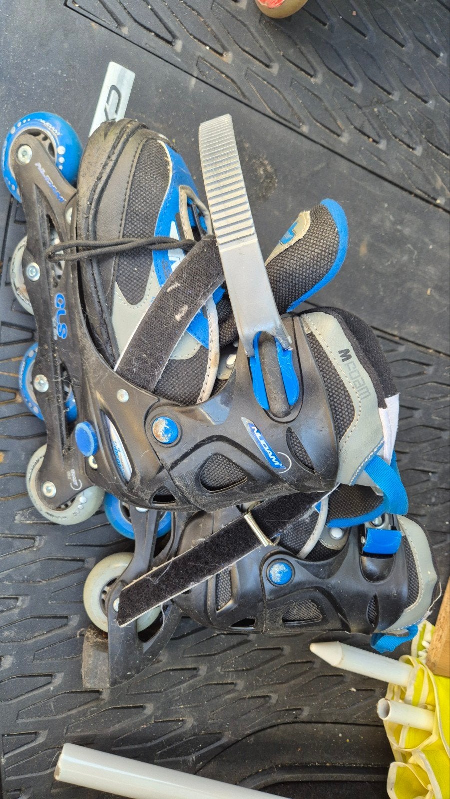 Nijdam Junior verstelbare inline skates (34-37 & 38-41), Ophalen