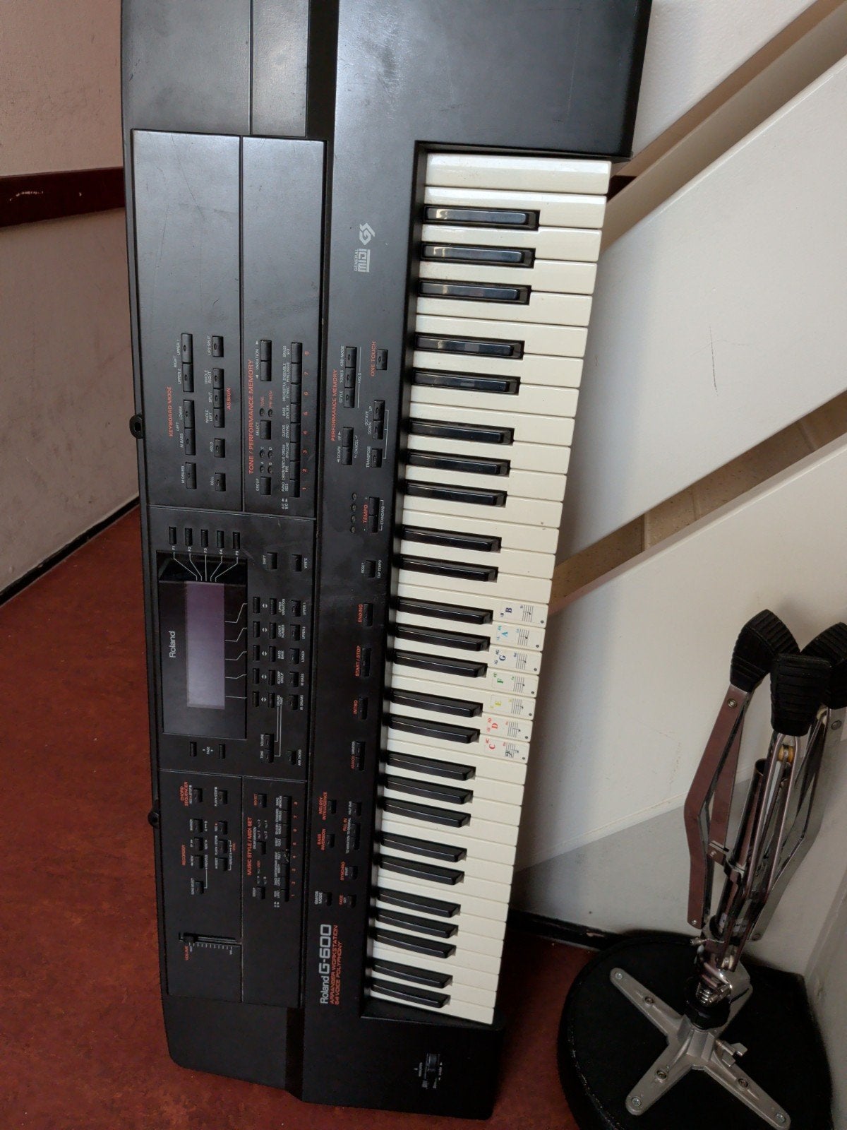 Roland G-600 Synthesizer Workstation Keyboard, Muziek en Instrumenten, Roland, Ophalen of Verzenden, Midi-aansluiting, 61 toetsen