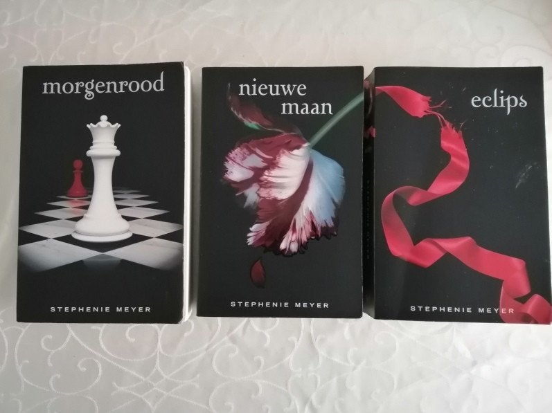 3 boeken fantasy, 3 Twilight boeken, Boeken, Ophalen of Verzenden, Zo goed als nieuw