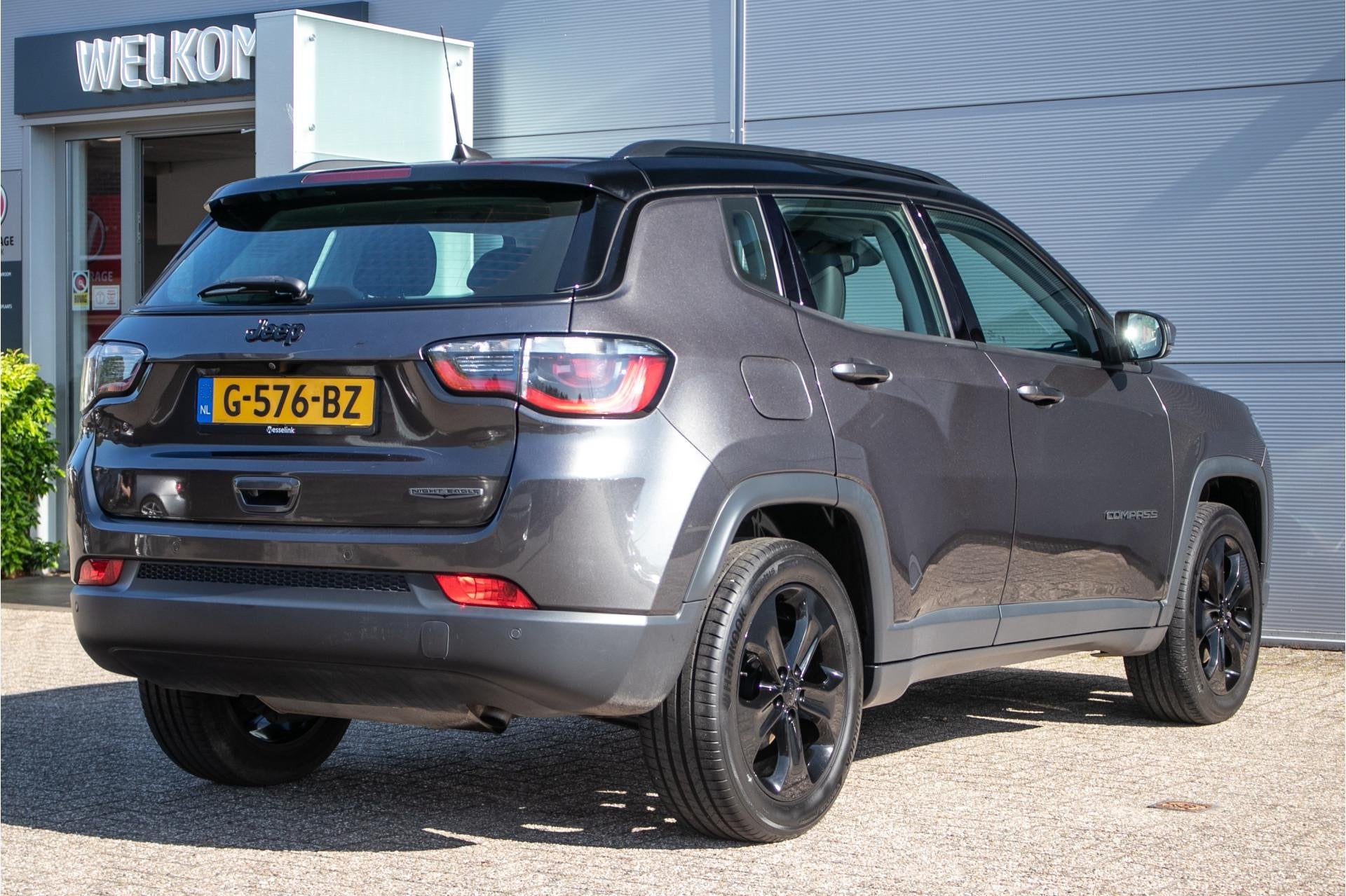 Jeep Compass 1.4 MultiAir Night Eagle - Carplay | Cam. | Cru, Auto's, Jeep, Voorwielaandrijving, 450 kg, Gebruikt, Euro 6