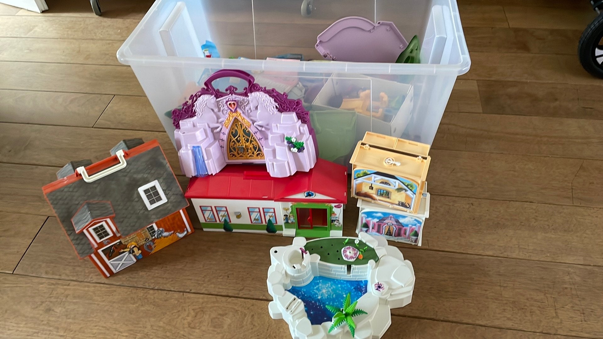 Grote partij Playmobil: poppetjes, onderdelen en boekjes, Kinderen en Baby's, Speelgoed | Playmobil, Ophalen, Gebruikt, Los playmobil