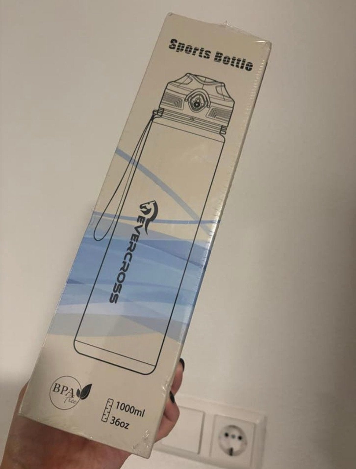 TeambuildingsecadeauEvercross Sportfles 1L BPA-vrij Tritan, Ophalen of Verzenden, Nieuw