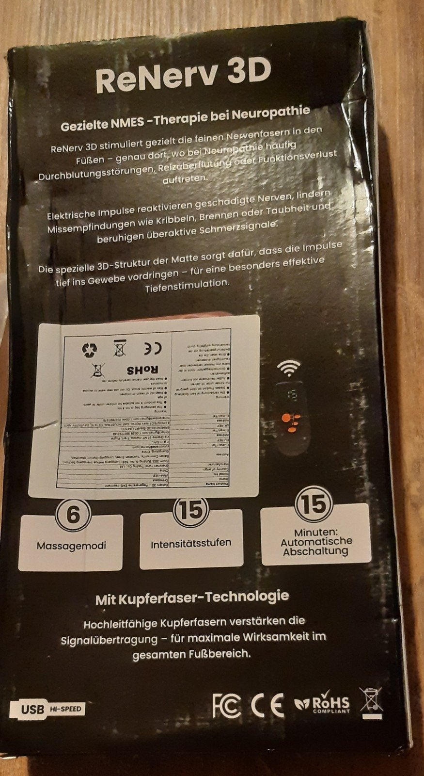 Voetmassage apparaat. Nieuw., Ophalen of Verzenden, Nieuw, Overige typen
