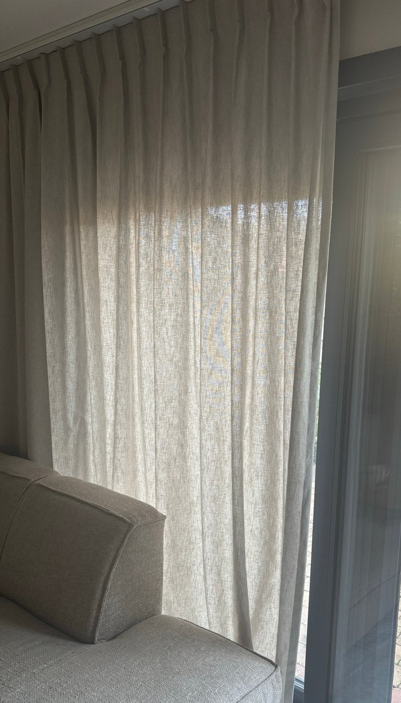 Inbetween gordijnen - Delight Greige, Ophalen, Overige merken, Beige, Polyester
