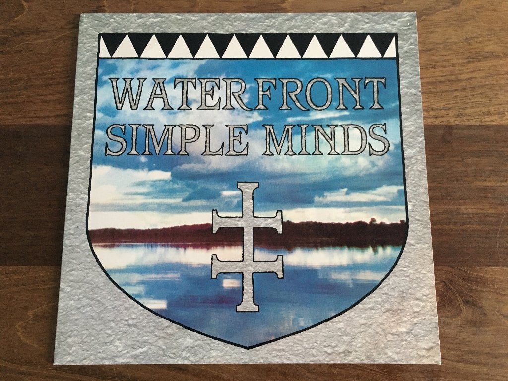 Vinyl Maxisingle Simple Minds Waterfront EU, Ophalen of Verzenden, Gebruikt, 12 inch, Pop
