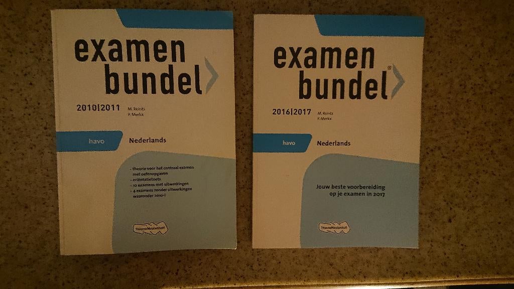 Examen bundel Nederlands 9789006629156 9789006075991, Ophalen of Verzenden, Zo goed als nieuw, Nederlands, HAVO