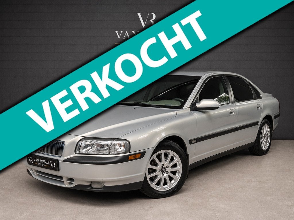 Volvo S80 2.4 Comfort Automaat|Airco|Cruise|Leder|Nap!, Auto's, Volvo, Beige, 2435 cc, 170 pk, Sedan