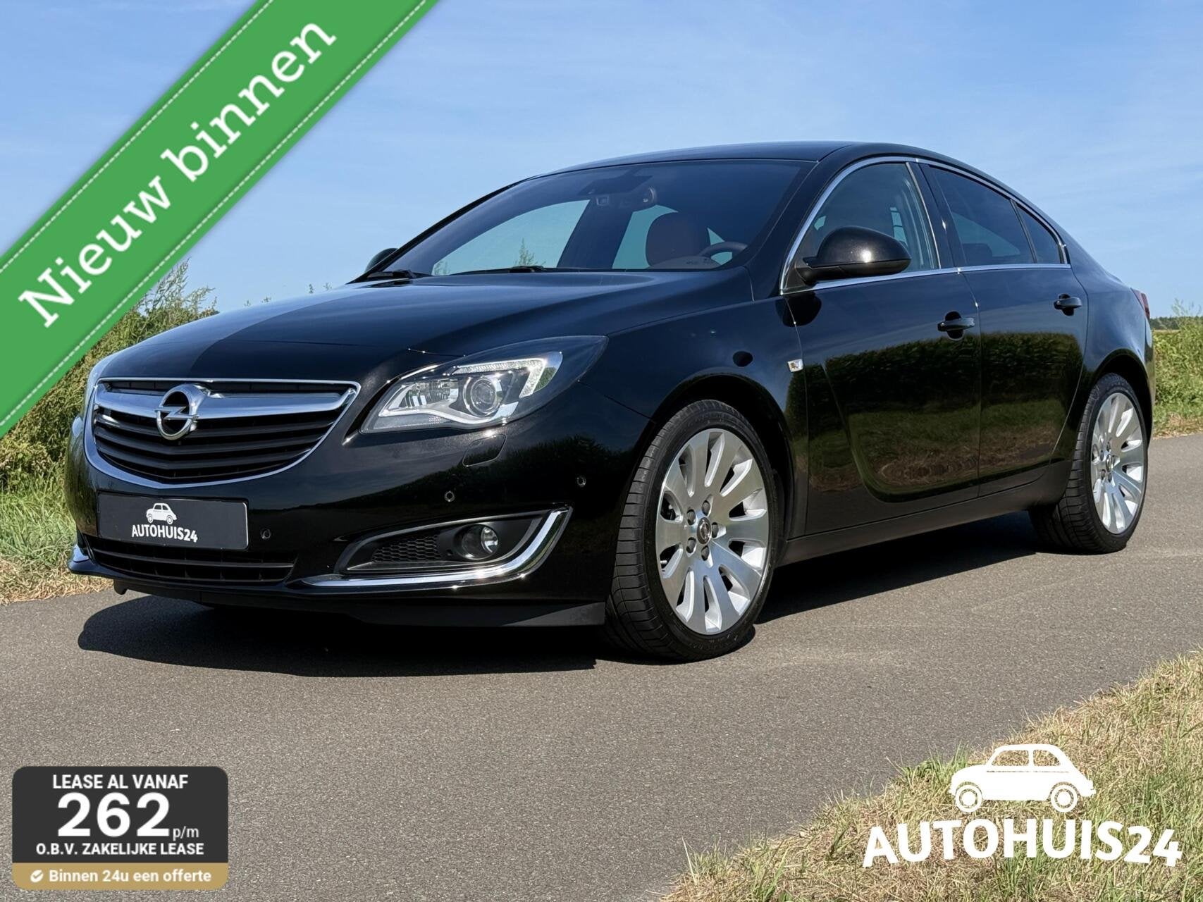 Opel Insignia 2.0 Turbo 250PK Automaat AFL|AGR|Trekhaak|NL-A, 1998 cc, Euro 6, 4 cilinders, Met garantie (alle)