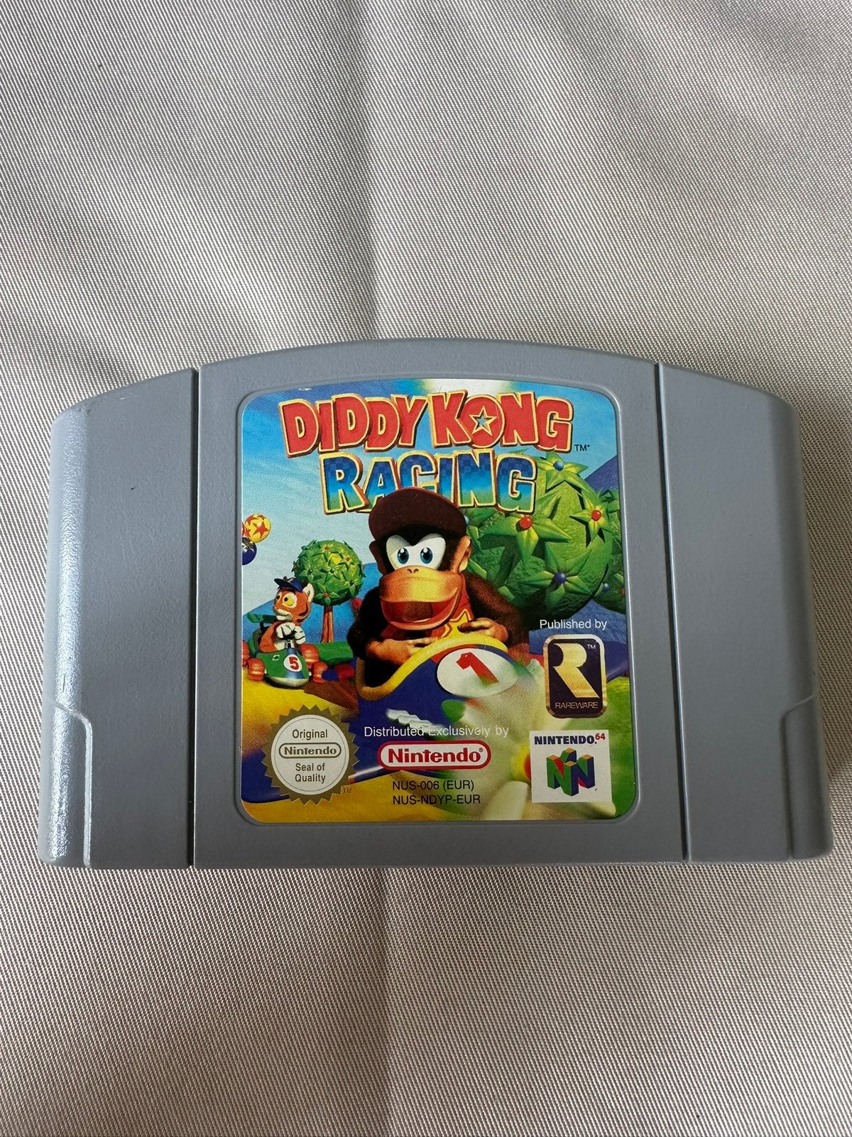Diddy Kong Racing N64, Spelcomputers en Games, Ophalen, Racen en Vliegen, Zo goed als nieuw, 3 spelers of meer