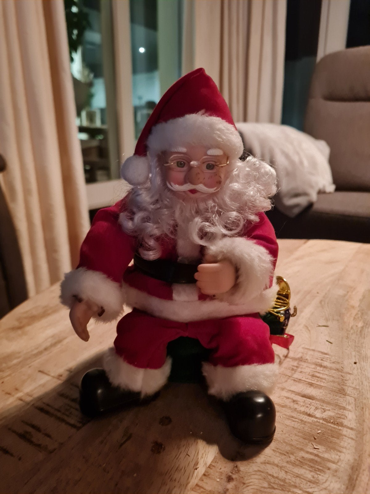 leuke kerstman 20 cm groot, Ophalen of Verzenden