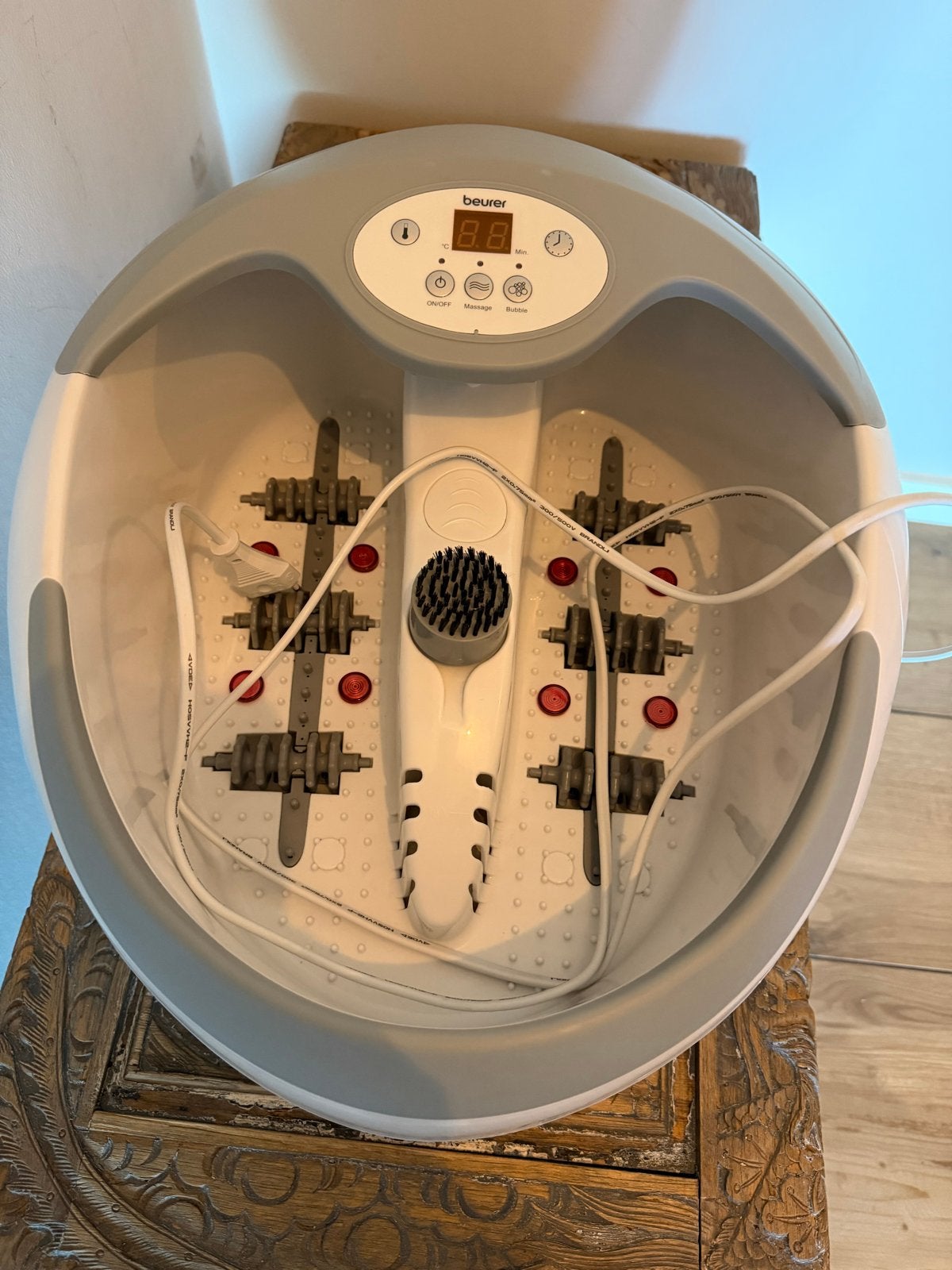 Beurer Voetenbad met Massage en Bubbel functie, Ophalen of Verzenden, Zo goed als nieuw, Hand- en Voetverzorging