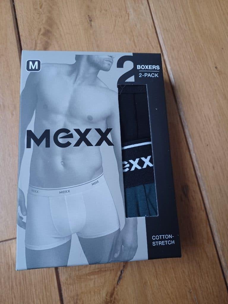 Mexx Boxer zwart & groen maat M 2-pack / nieuw, Kleding | Heren, Ophalen of Verzenden, Zwart, Mexx, Boxer