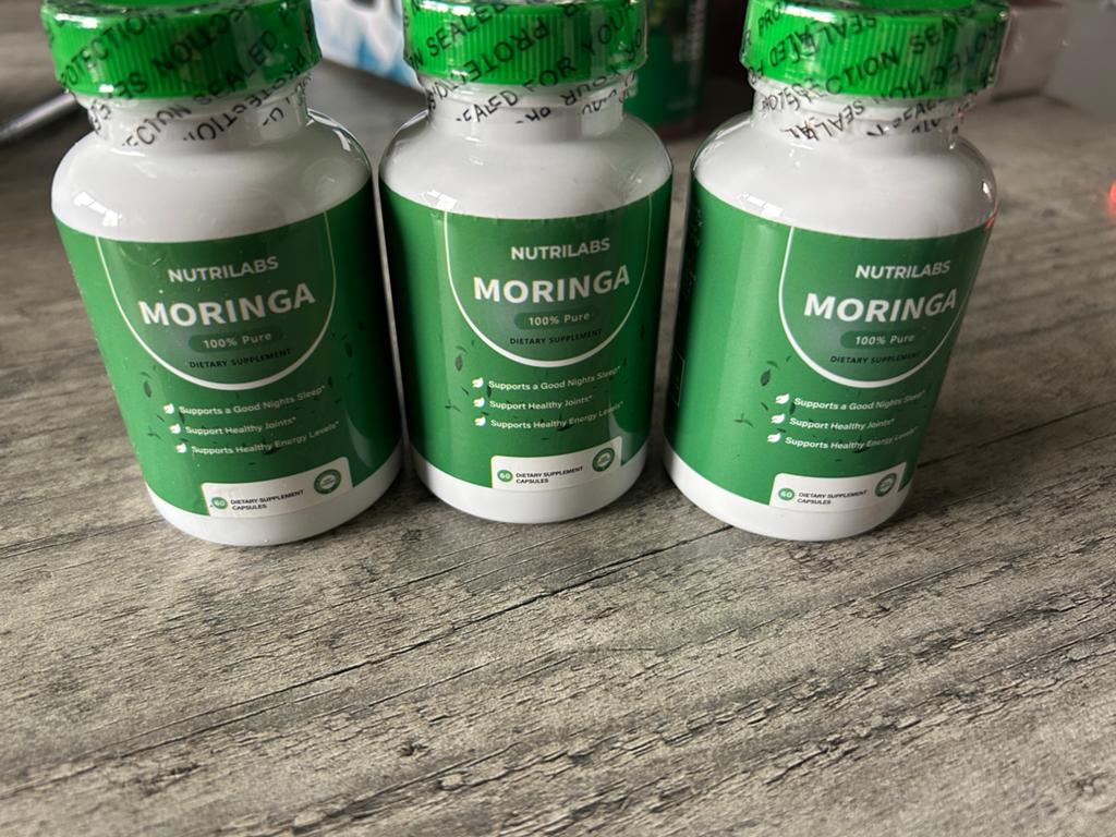 Nutrilabs Moringa 100% Puur Voedingssupplement, Ophalen of Verzenden, Nieuw, Poeder of Drank