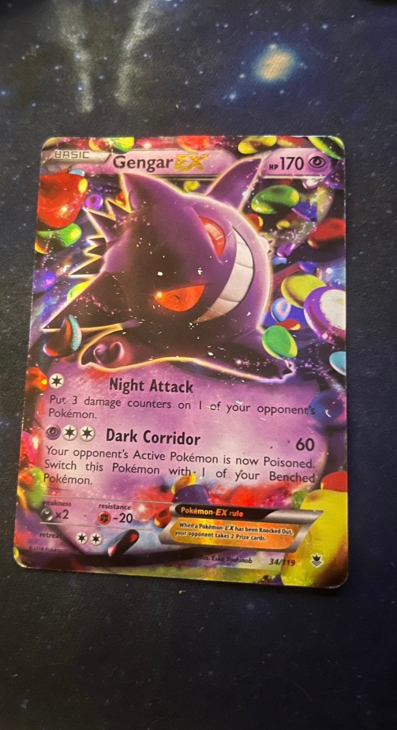 Gengar EX, Ophalen of Verzenden, Gebruikt