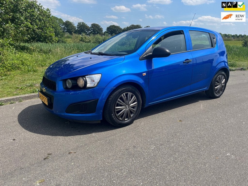 Chevrolet Aveo 1.2 LS BJ 2013 AIRCO TREKHAAK 5 DEURS 125 DKM, Euro 5, 4 cilinders, 1229 cc, Origineel Nederlands