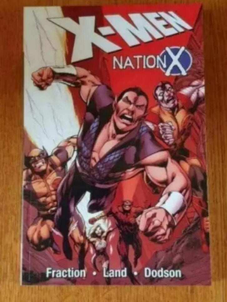 X-Men - Nation X TPB Marvel Comics, Eén comic, Verzenden, Zo goed als nieuw, Amerika