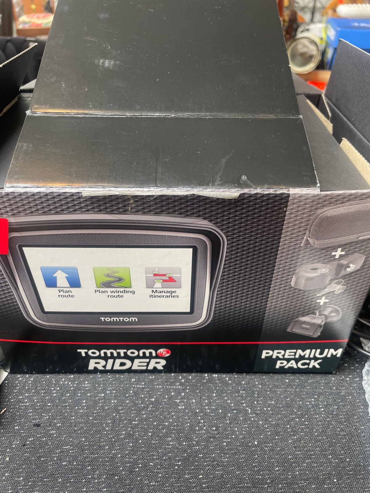 TomTom Rider 5 Premium Pack - Motorfiets Navigatie, Ophalen, Nieuw