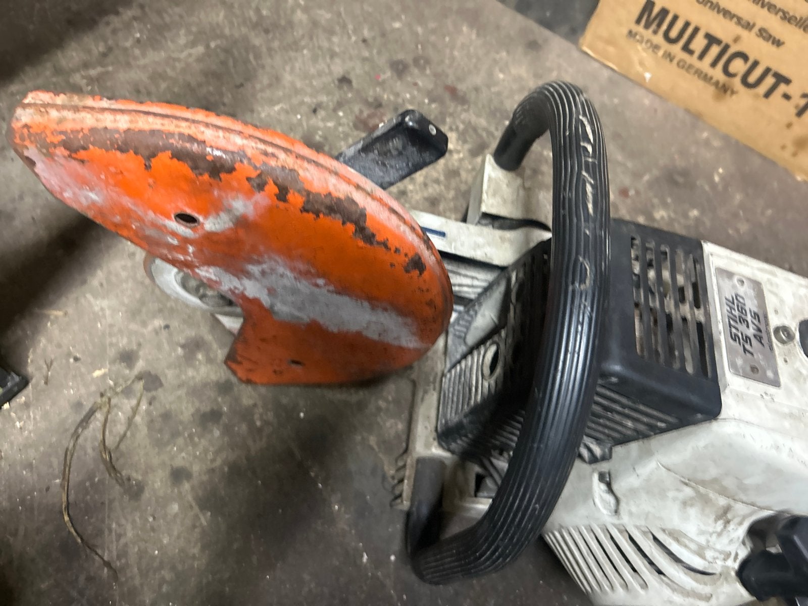 Stihl TS 360AVS Doorslijper - Gebruikt, Ophalen, Gebruikt