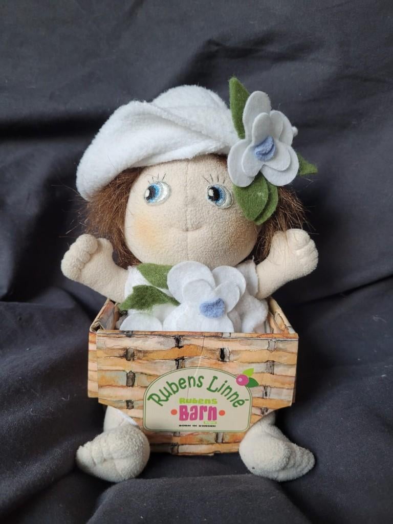 Rubens Barn pop Mushroom, Kinderen en Baby's, Speelgoed | Poppen, Ophalen of Verzenden, Zo goed als nieuw, Babypop