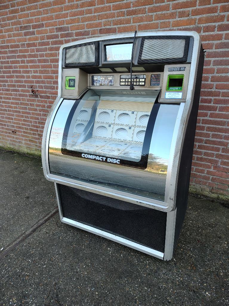 Rowe-AMi CD100G/ Starlight (1996) jukebox /opknapper !!, Verzamelen, Automaten | Jukeboxen, Gebruikt, Seeburg, 1950 tot 1960, Ophalen