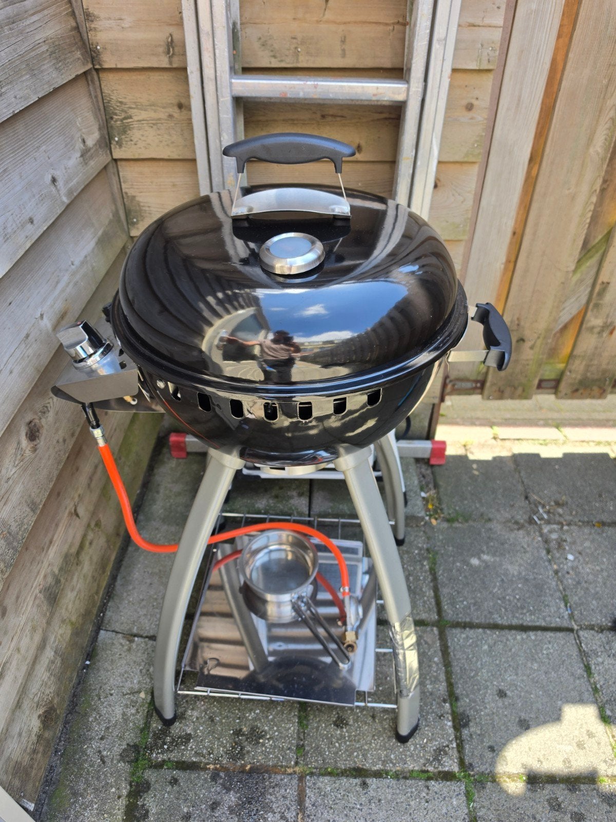 Gas bbq nieuw lichte gebruiksporen van in elkaar zetten, Ophalen of Verzenden, Nieuw