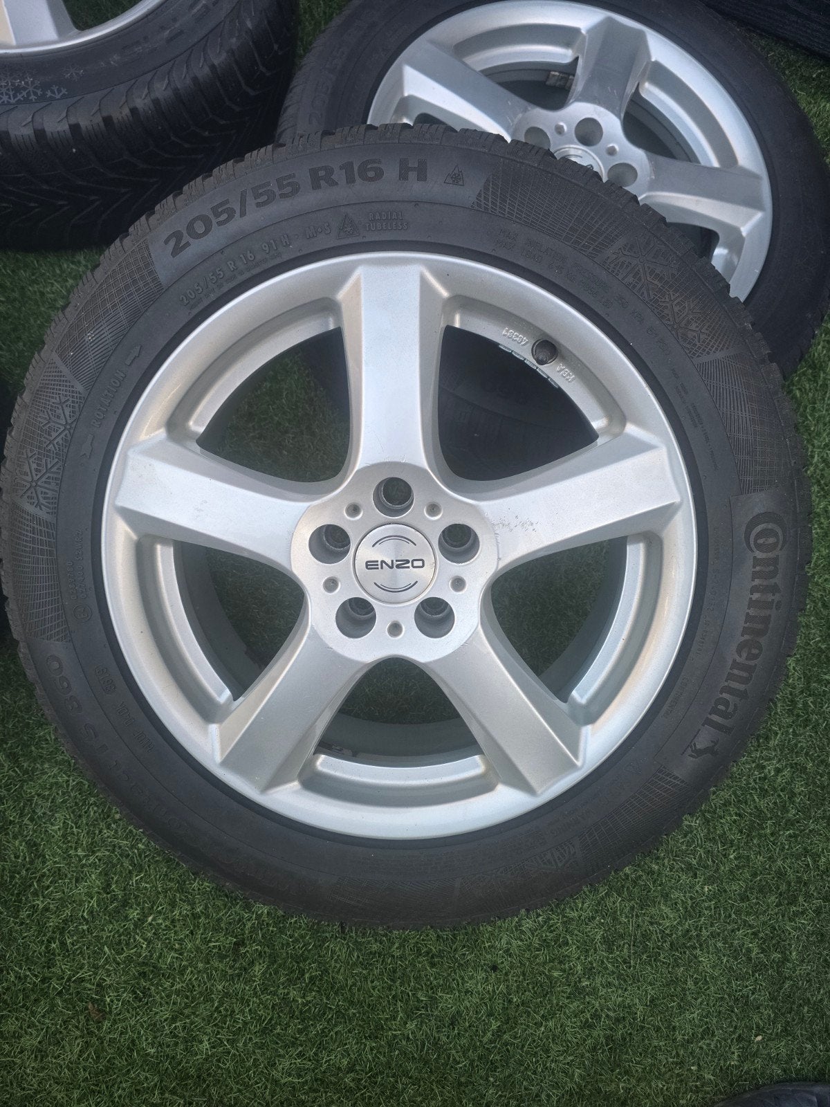 Nieuwe banden + velgen, weinig gebruikt., Auto diversen, Auto-accessoires, Ophalen of Verzenden, Nieuw