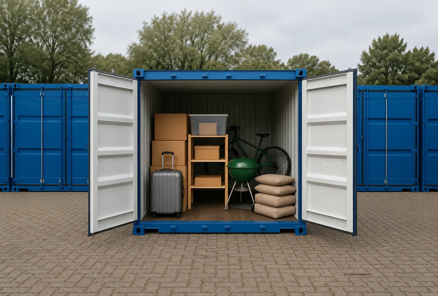 Opslagruimte te huur in Eelde | Veilige containeropslag
