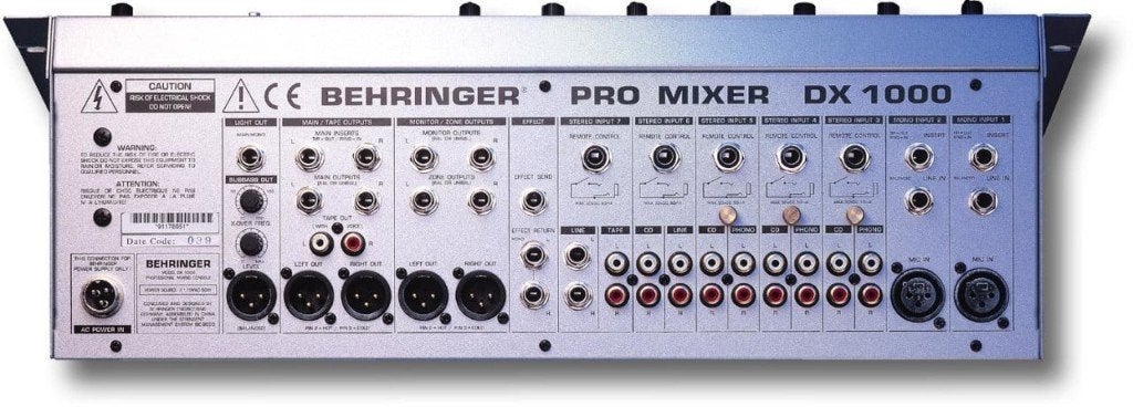 DJ Audio mixers met flightcase, Ophalen, Zo goed als nieuw, Overige merken