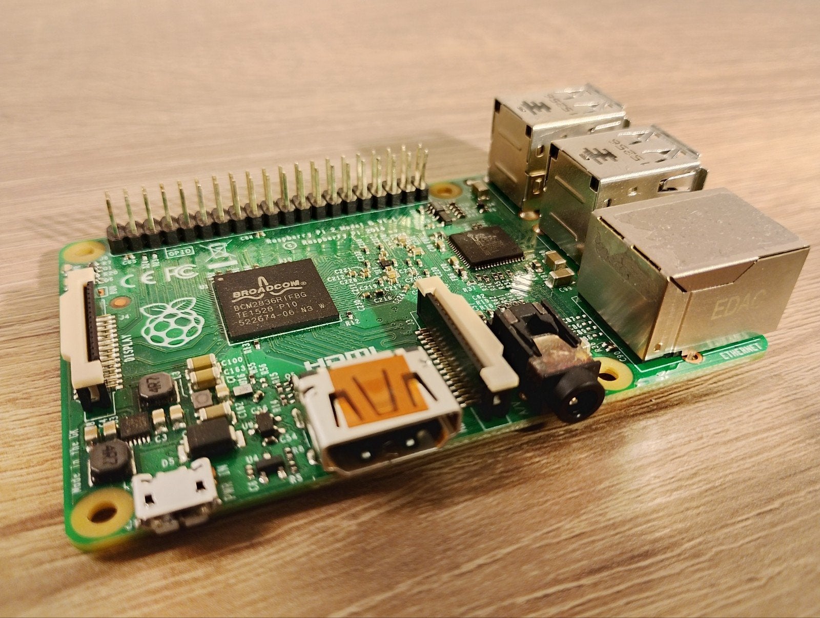 Raspberry Pi 2B - Mini Computer, Ophalen of Verzenden, Gebruikt