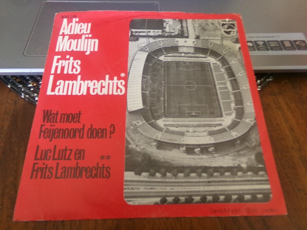 Frits Lambrechts ‎–Adieu Moulijn /Wat Moet Feijenoord Doen ?, Ophalen of Verzenden, Gebruikt, Nederlandstalig