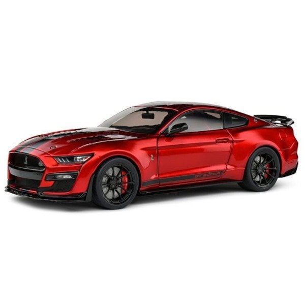 Ford Shelby Mustang GT500 KR 2023 Rood Schaal 1/18 Solido, Hobby en Vrije tijd, Modelauto's | 1:18, Solido, Auto, Solido, Nieuw