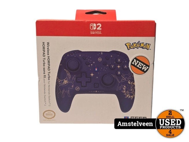 Nintendo Switch HORI HORIPAD Turbo Espeon & Umbreon | Nieuw, Nintendo, Nieuw, Support@nintendo.com, 11-1 Hokotate-cho, Kamitoba, Minami-ku
Kyoto 601-8501
Japan