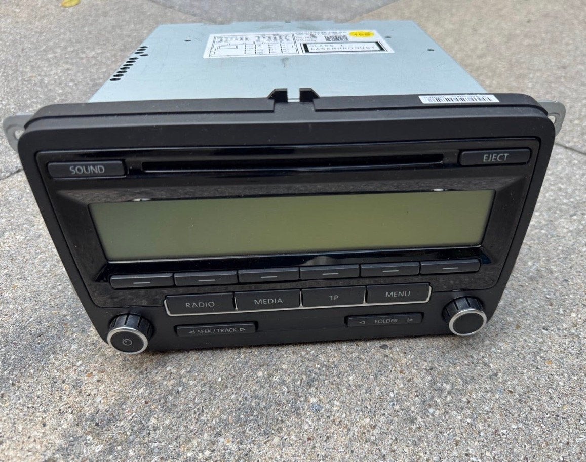 RCD310 Autoradio Volkswagen Polo (ook voor andere types), Ophalen of Verzenden, Gebruikt