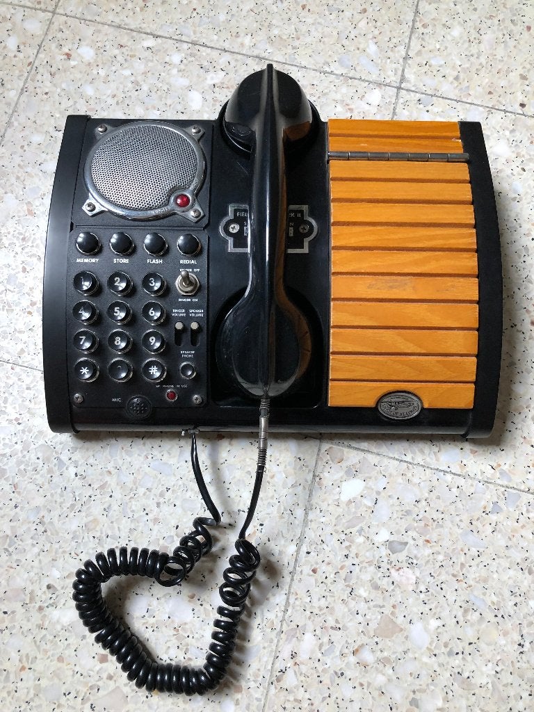 Retro telefoon 'Field phone Mark II', Telecommunicatie, Vaste telefoons | Handsets en Draadloos, Ophalen of Verzenden, Gebruikt