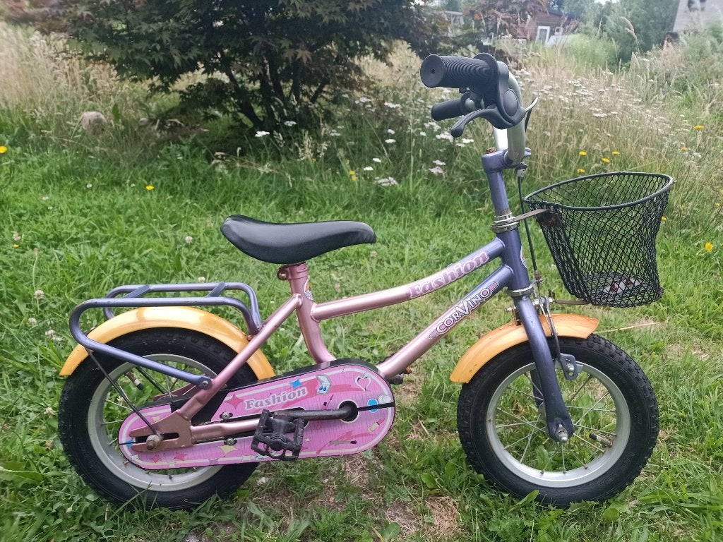 Kinderfiets 12,5 inch, Fietsen en Brommers, Ophalen, Terugtraprem, Gebruikt, Corvino