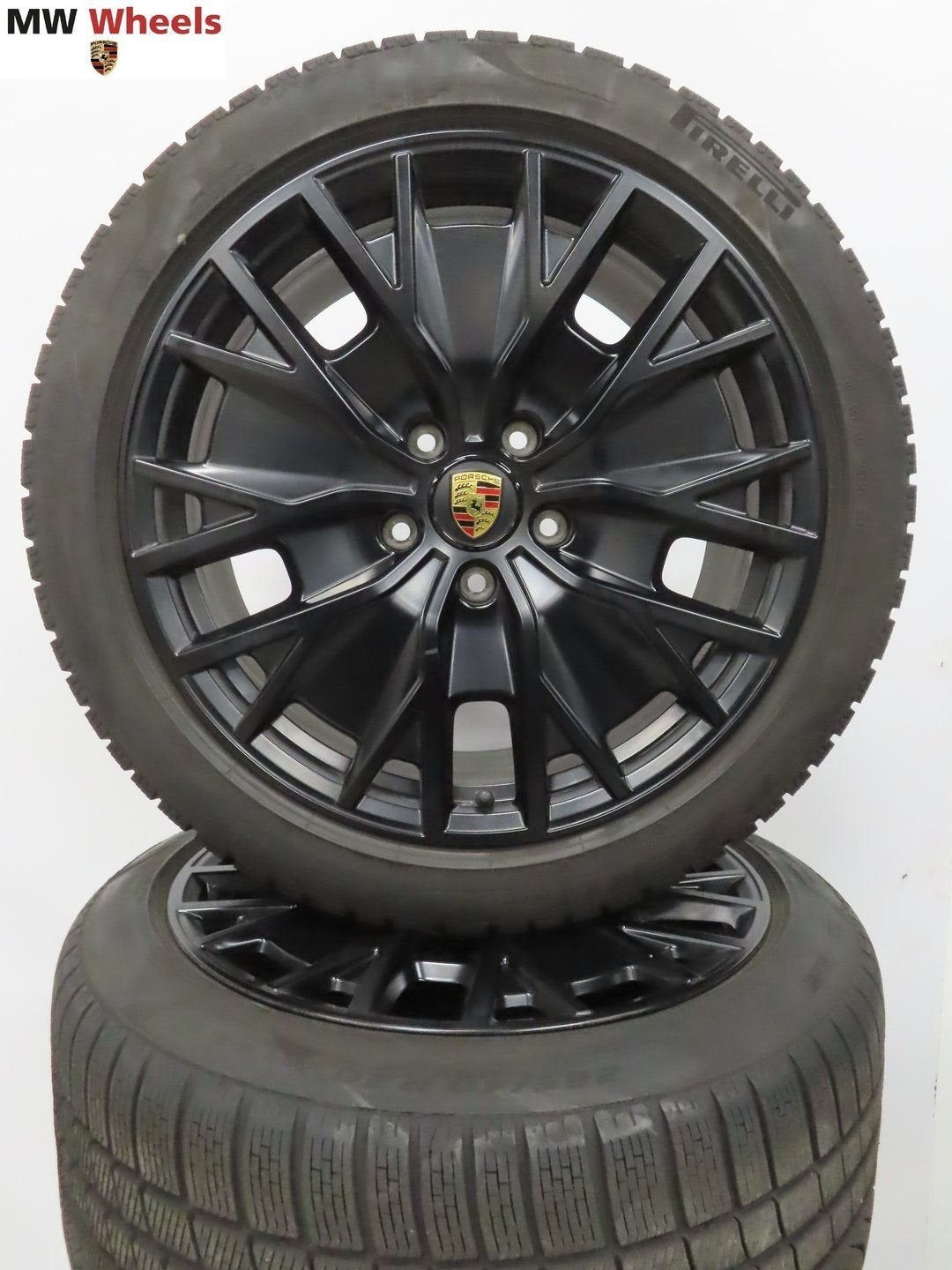 Originele Porsche Taycan 20 inch velgen met winterbanden, Auto-onderdelen, -, -, Banden en Velgen, 20 inch