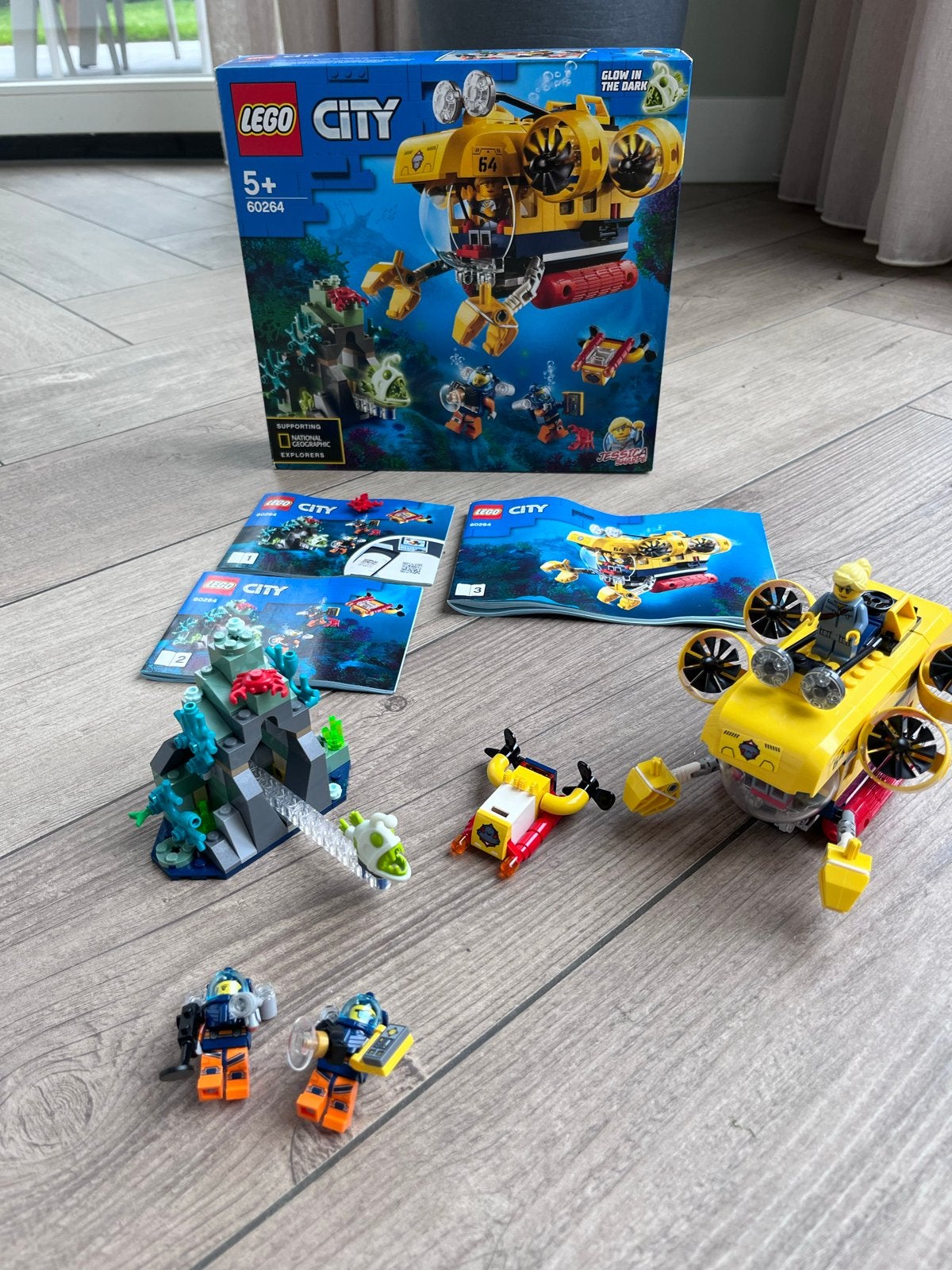 Lego City 60264 Oceaan Onderzoeks Duikboot, City, Lego, Ophalen of Verzenden, Zo goed als nieuw