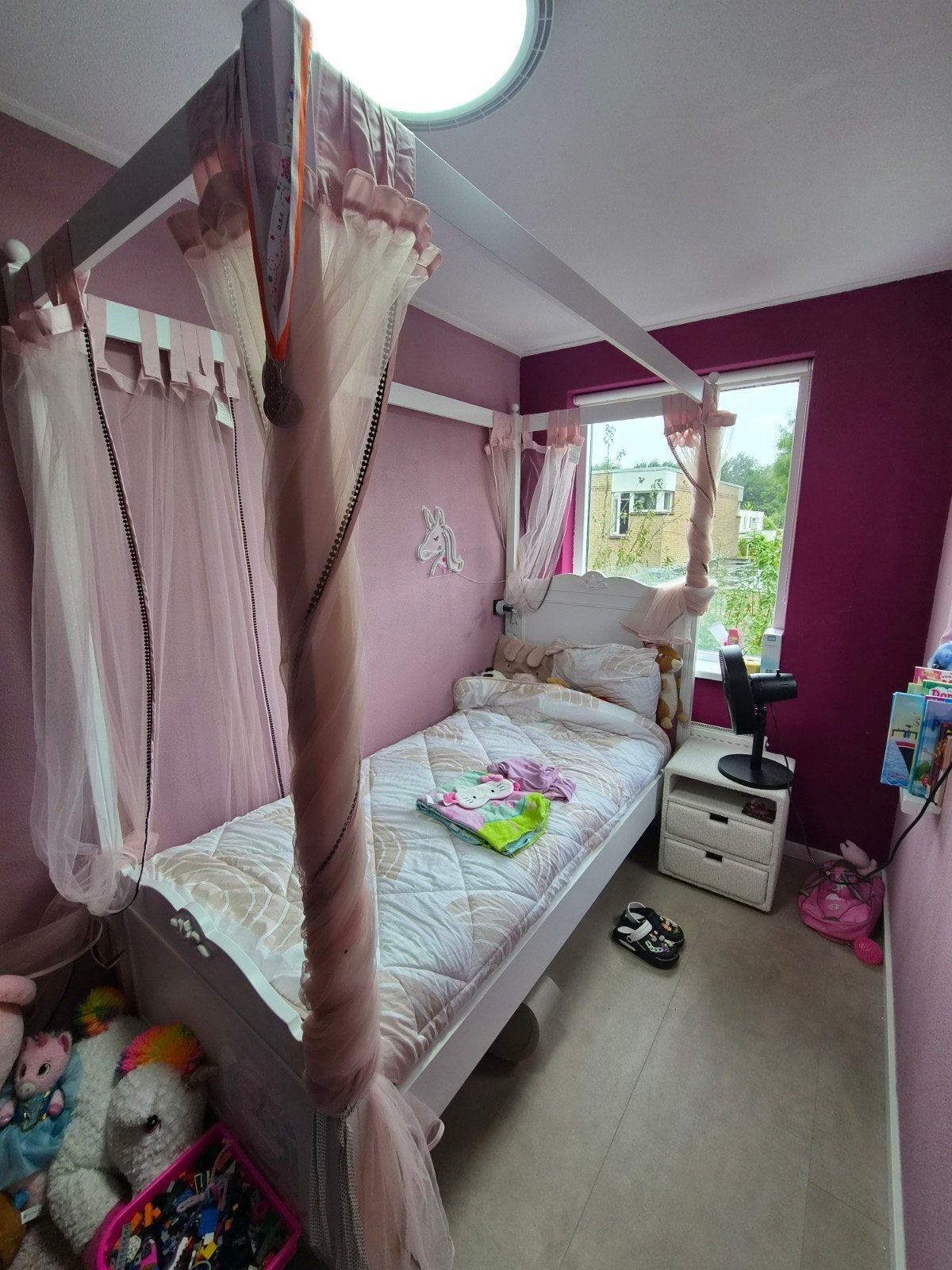 Hemelbed / princessenbed, Ophalen, Zo goed als nieuw, Overige typen
