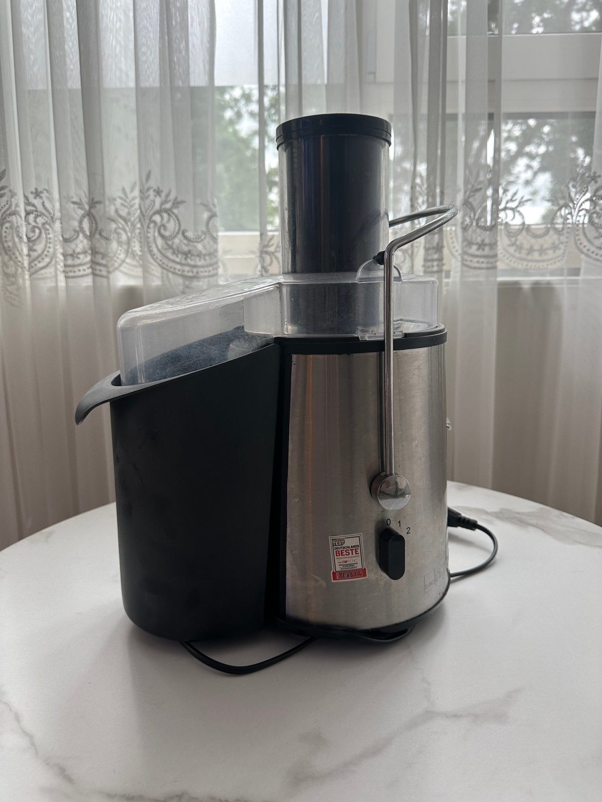 Slowjuicer Clatronic, Witgoed en Apparatuur, Ophalen, Gebruikt, Elektrisch, Sapcentrifuge