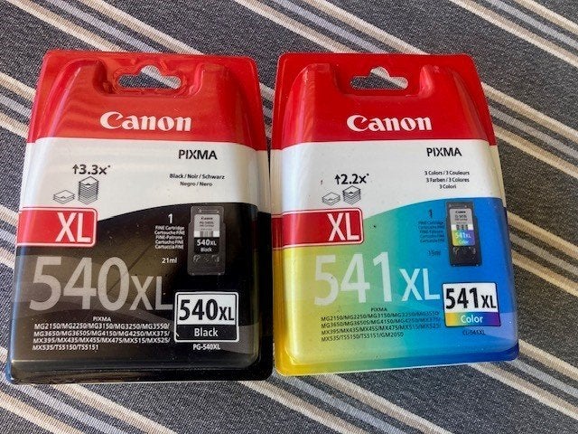 Te koop : Canon 540XL en 541XL cartridge, Computers en Software, Printerbenodigdheden, Ophalen of Verzenden, Nieuw, Cartridge