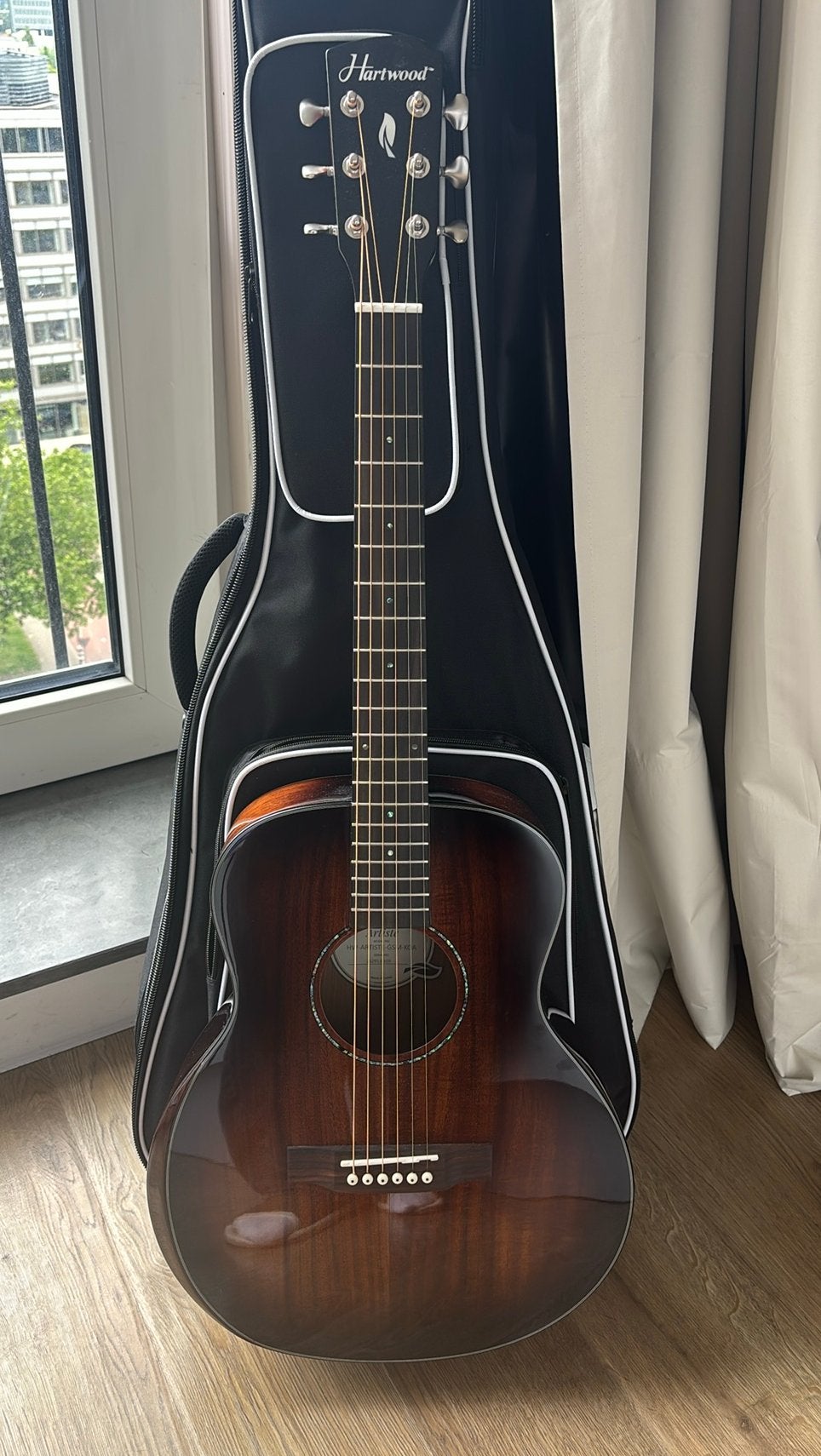 Prachtige Beginner Gitaar Nieuw + Gratis Hoes t.w.v. €60, Muziek en Instrumenten, Snaarinstrumenten | Gitaren | Akoestisch, Ophalen of Verzenden