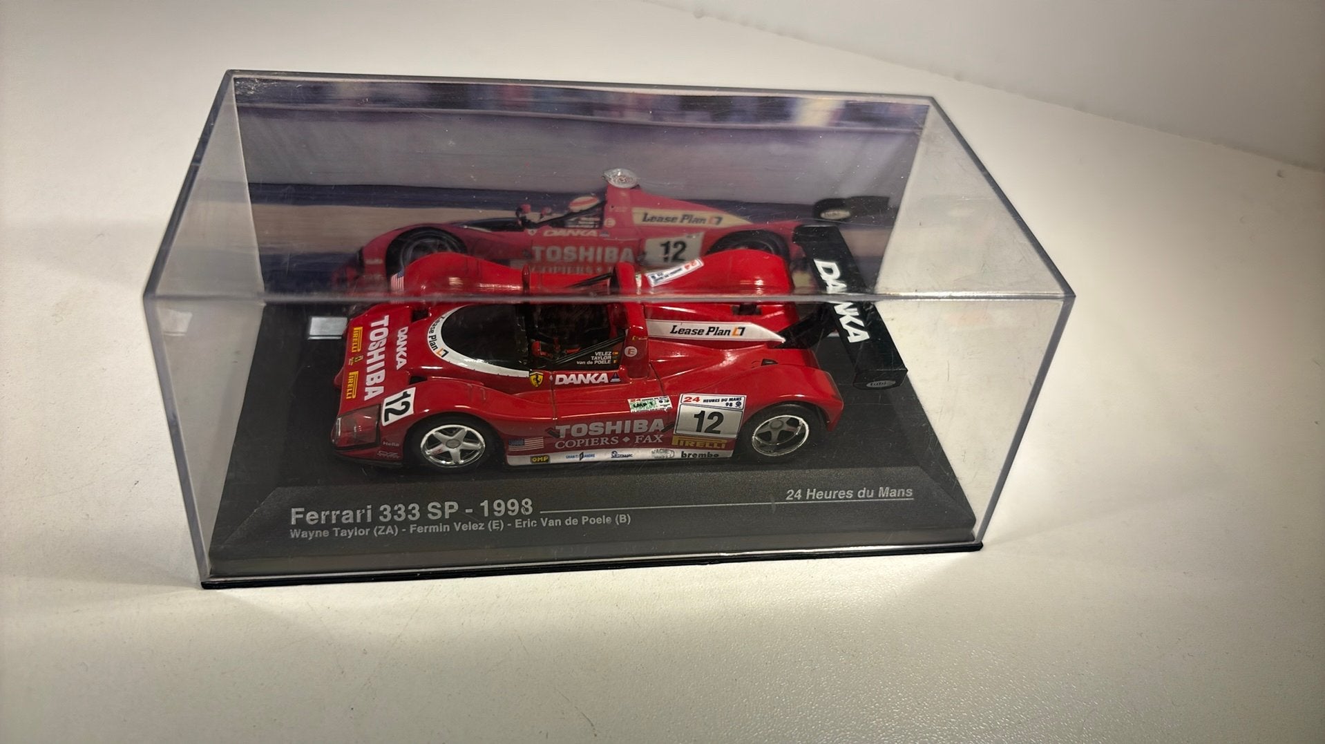 Ferrari 333 sp 24h du mans 1998 atlas 1.43, Overige merken, Auto, Ophalen of Verzenden, A