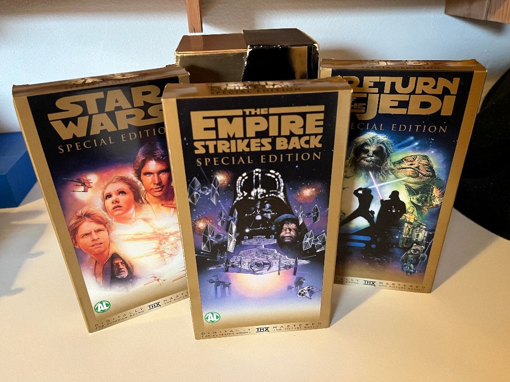 Star Wars Trilogy Special Edition op VHS (NL), Alle leeftijden, Science Fiction en Fantasy, Nederlands ondertiteld, Ophalen of Verzenden