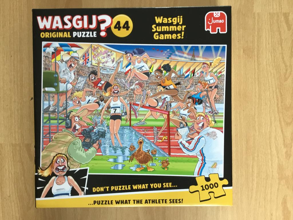 Legpuzzel Wasgij, Hobby en Vrije tijd, Denksport en Puzzels, Ophalen, 500 t/m 1500 stukjes, Zo goed als nieuw, Legpuzzel