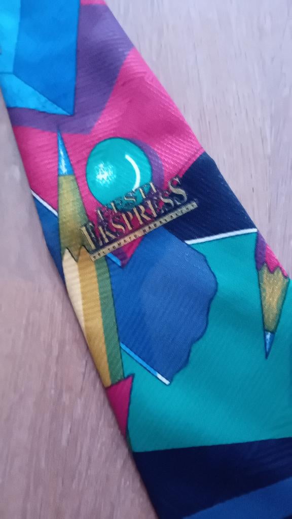 Stropdas kleurrijke  stropdas nieuw, Ophalen of Verzenden, Nieuw, Blauw