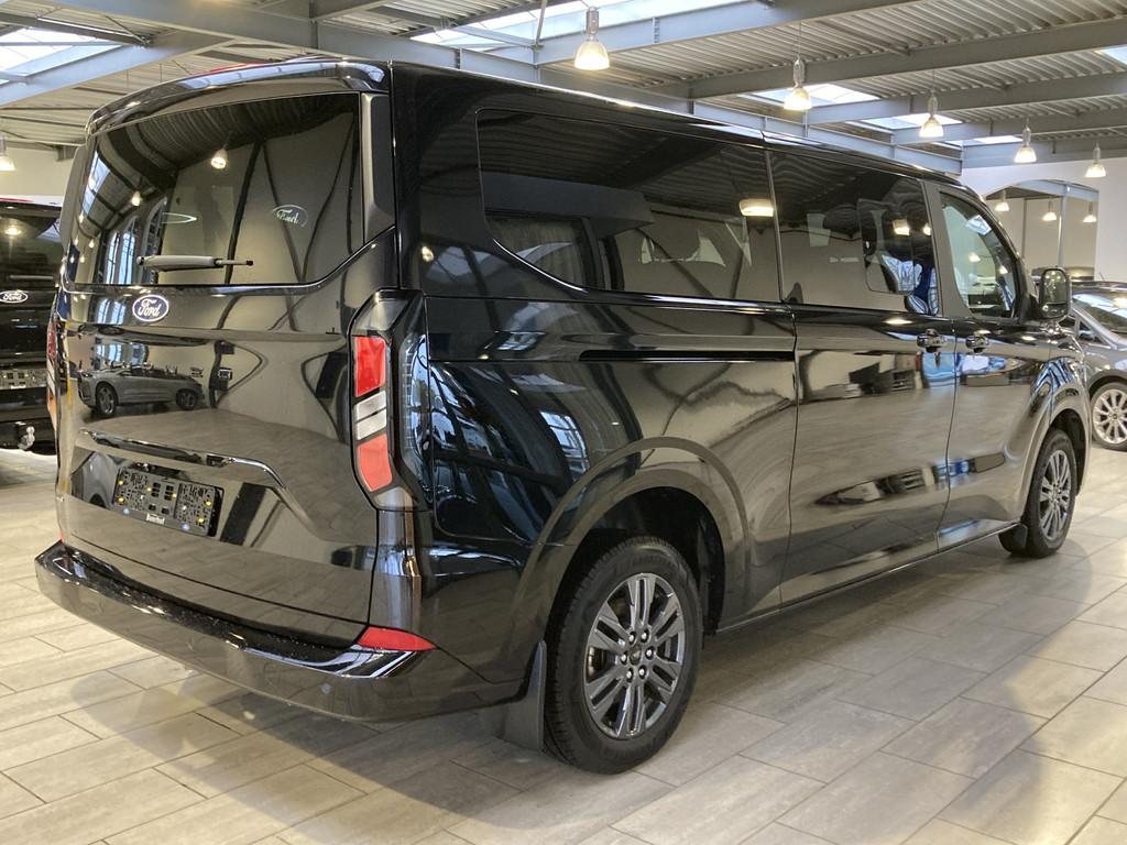 Ford Tourneo Custom Titanium X 340 2.5 PHEV 233 pk L2 9 pers, 232 pk, 1850 kg, Zwart, Bedrijf