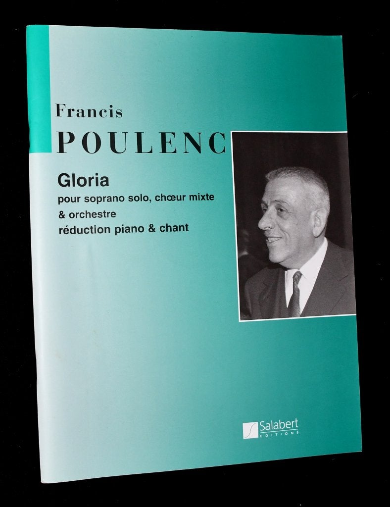 Francis Poulenc - Gloria - Pour Soprano Solo, Choeur Mixte &, Muziek en Instrumenten, Klassiek, Ophalen of Verzenden, Zo goed als nieuw